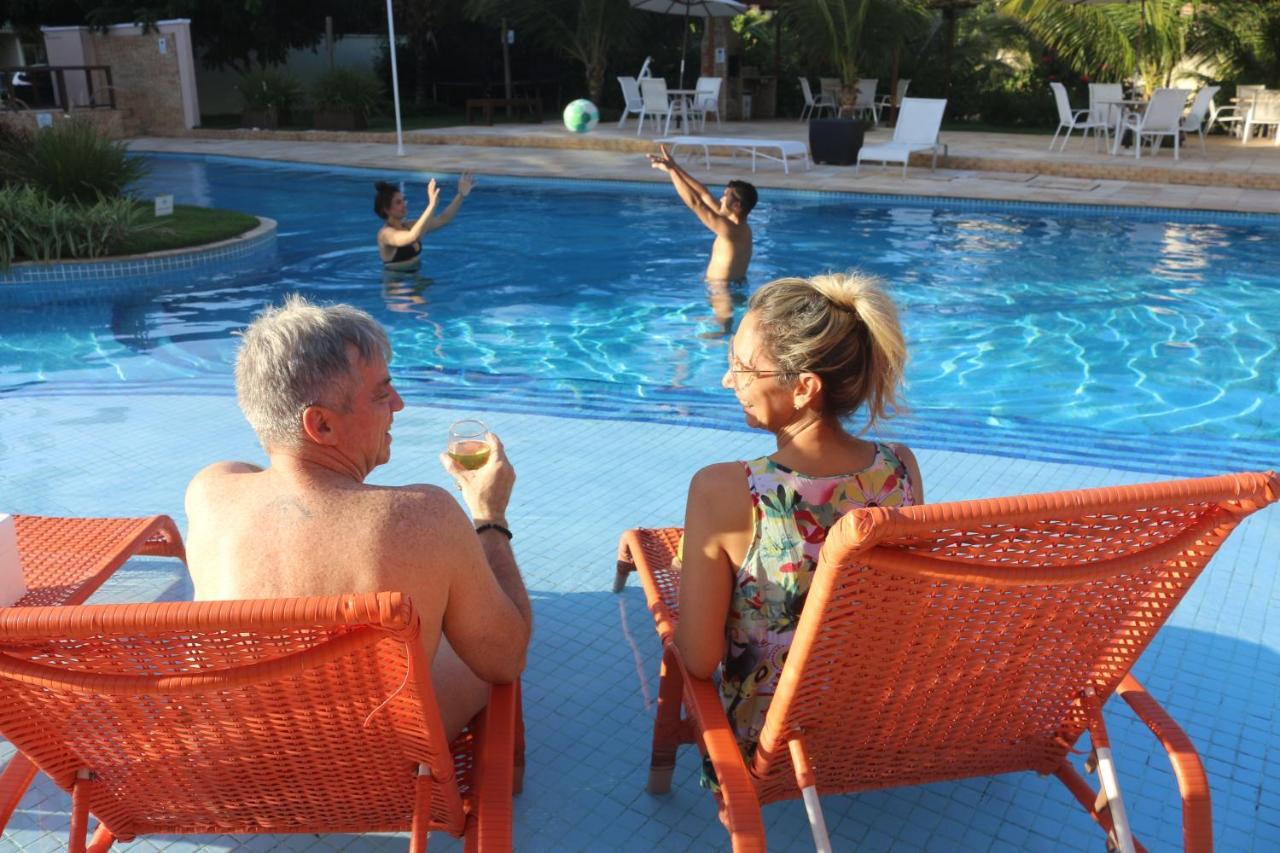 Palm Beach Porto Das Dunas, Apartamento Todo Climatizado Terreo A 350 Metros Beach Park Aquiraz Eksteriør bilde