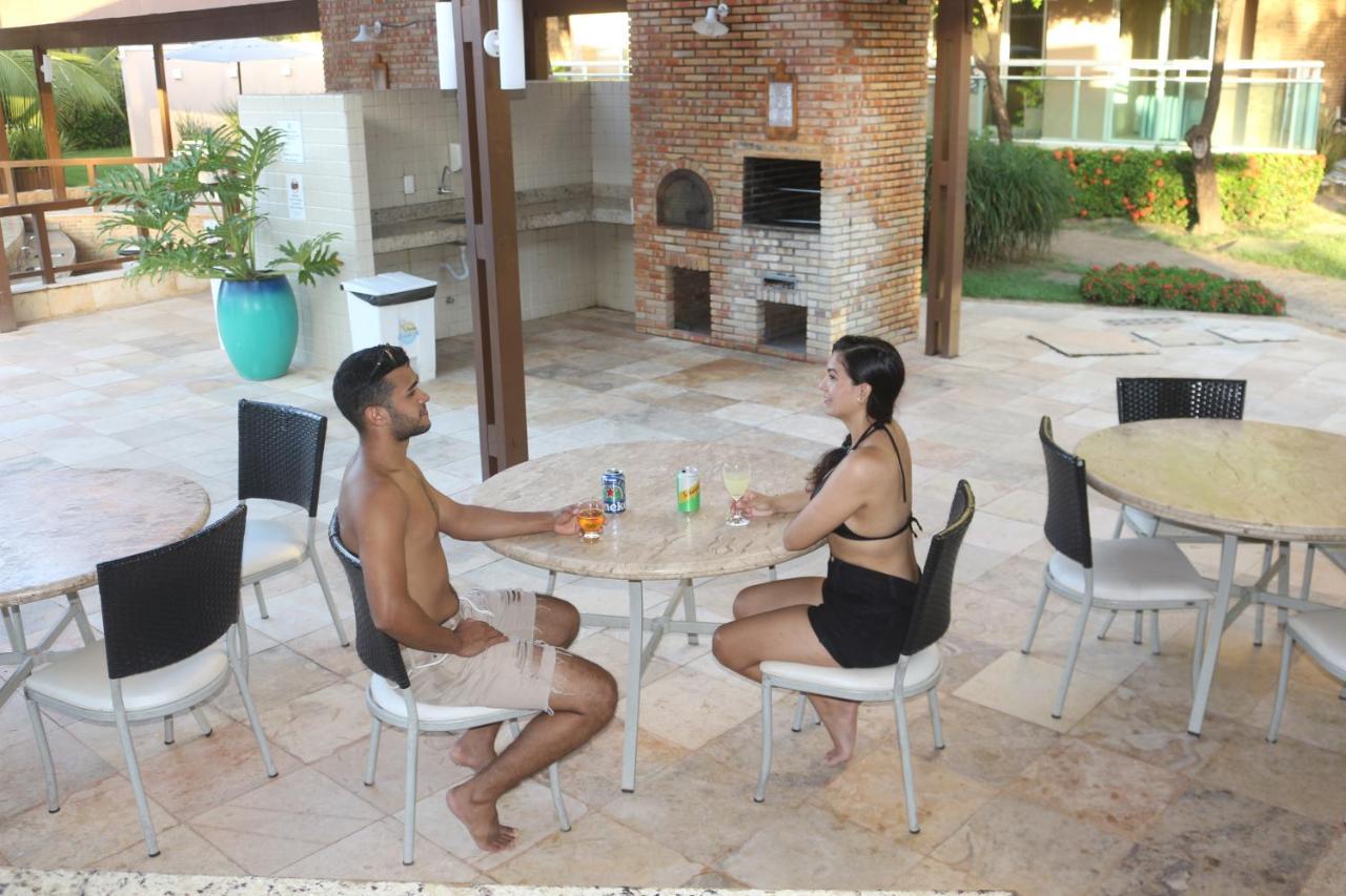 Palm Beach Porto Das Dunas, Apartamento Todo Climatizado Terreo A 350 Metros Beach Park Aquiraz Eksteriør bilde